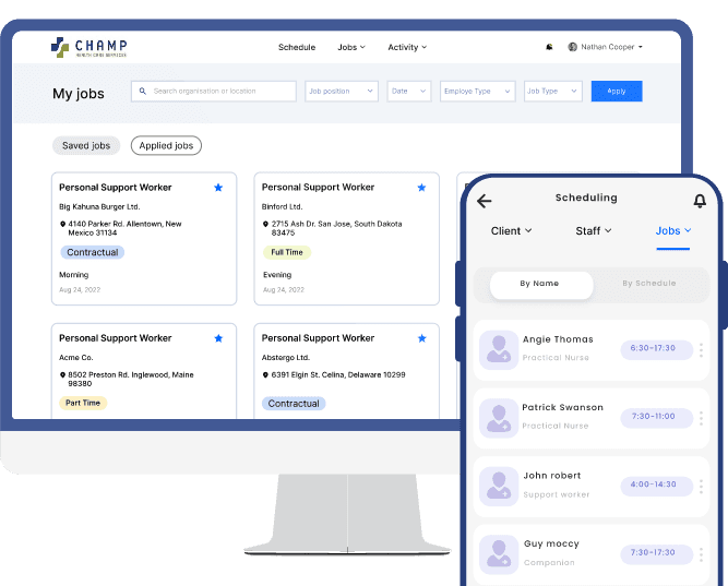 ChampHealth Staffing Software