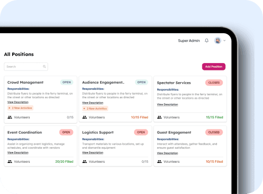 Volunteer Management
