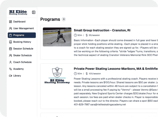 Program Brand Screen