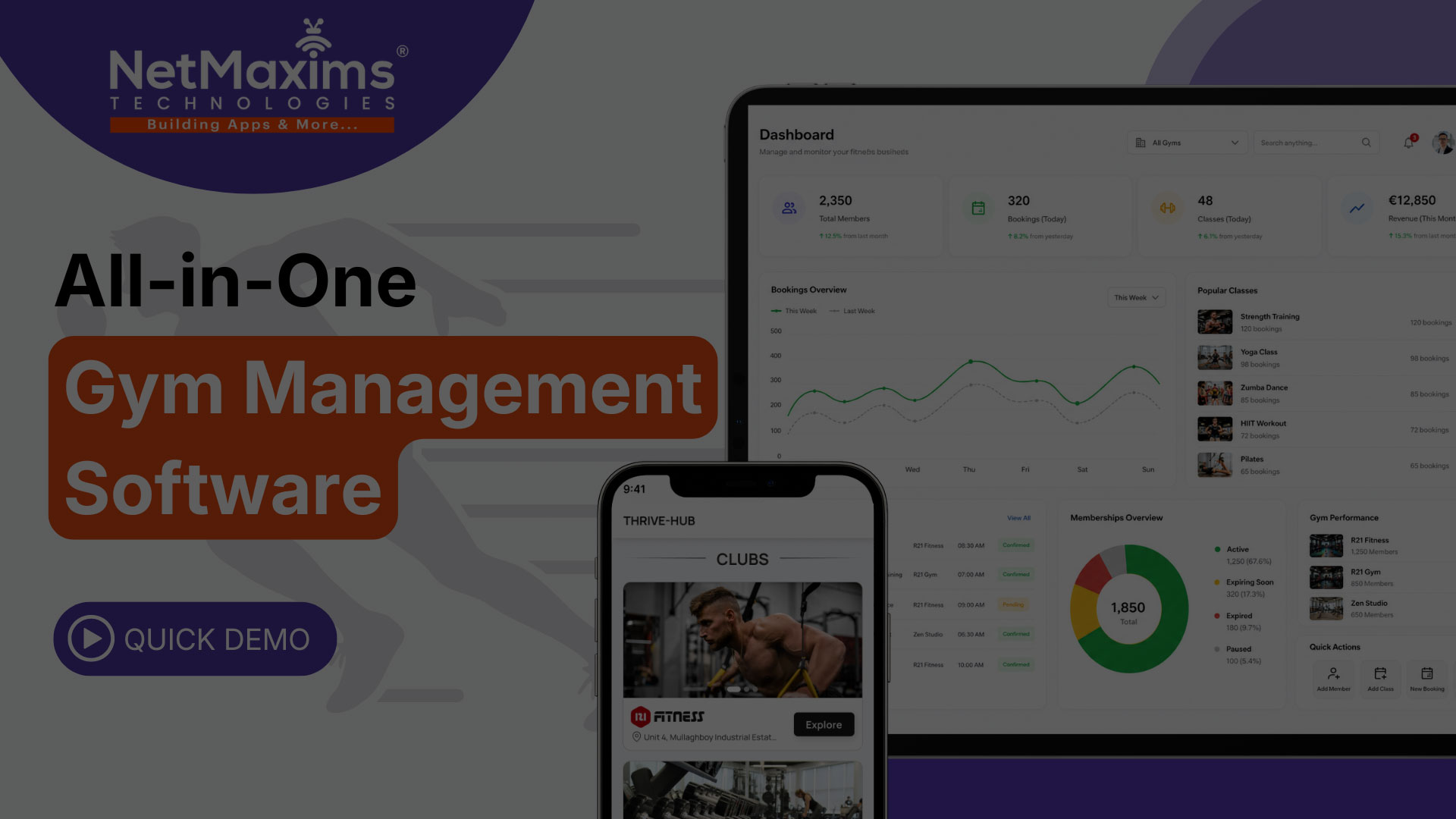 Gym management video thumbnail