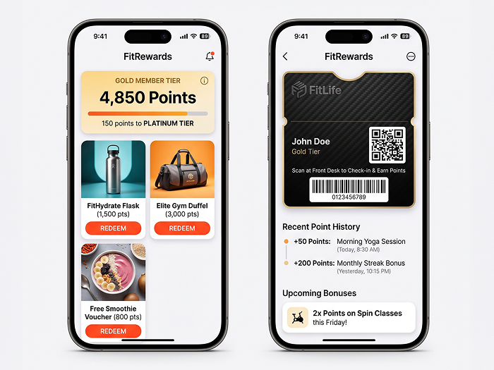 Easy-to-use Athlete View Wearable App