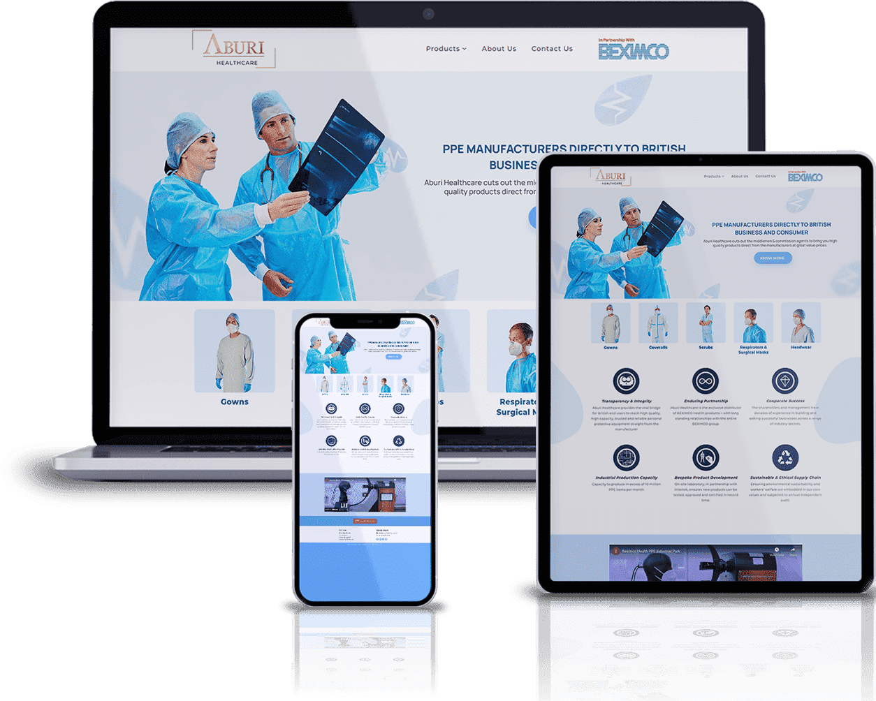 Aburi Healthcare Web Preview