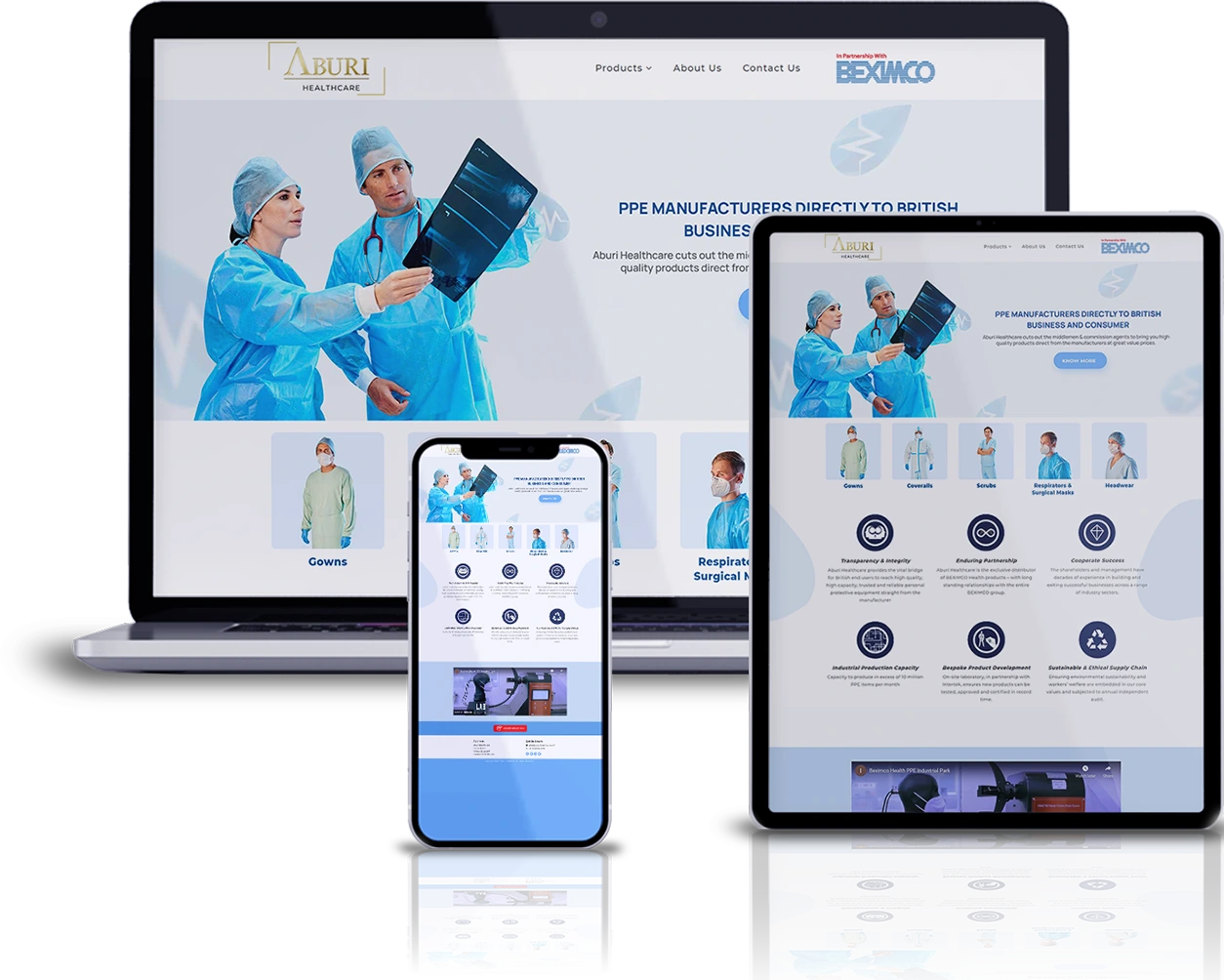 Aburi Healthcare Web Preview